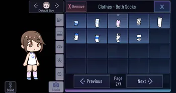 Gacha Color Calcetines