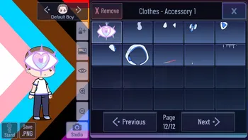 Gacha LGBT Accesorios