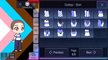 Gacha LGBT Camisetas