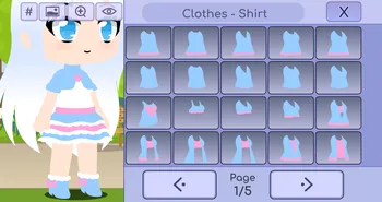 Gacha Life No Lines Clothes