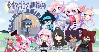 Gacha Life No Lines Pantalla de Inicio