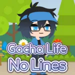 gacha life no lines