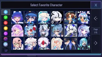 Gacha Sandglass Personajes