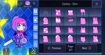 Gacha Star Camisetas