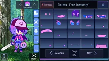 Aplicación de Gacha Techno