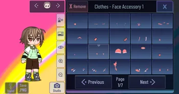 Accesorios de Gacha Style